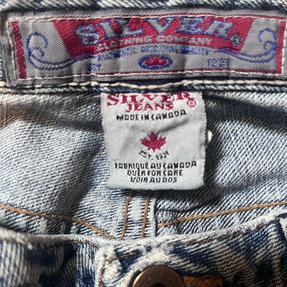 Vintage Silver Bootcut Jeans - Picture 5 of 8